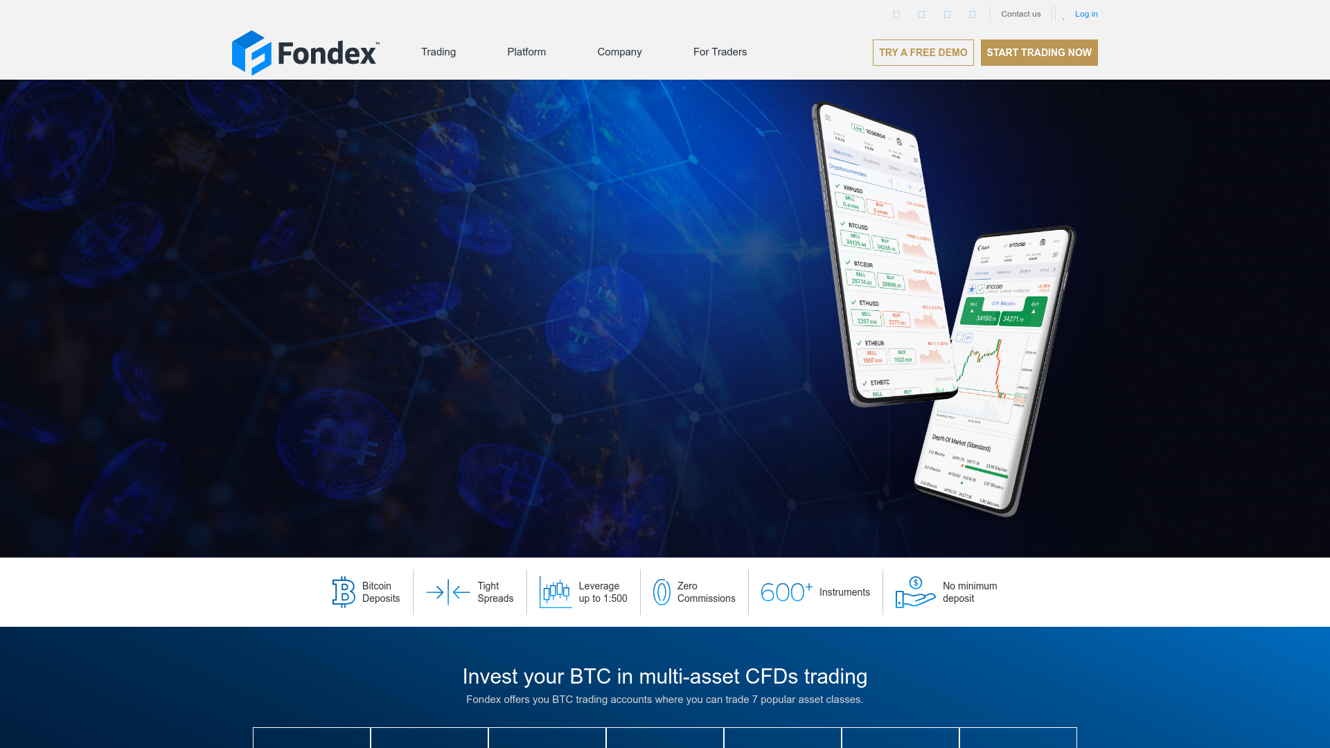 Kawase Exchange Fondex Website Screenshot