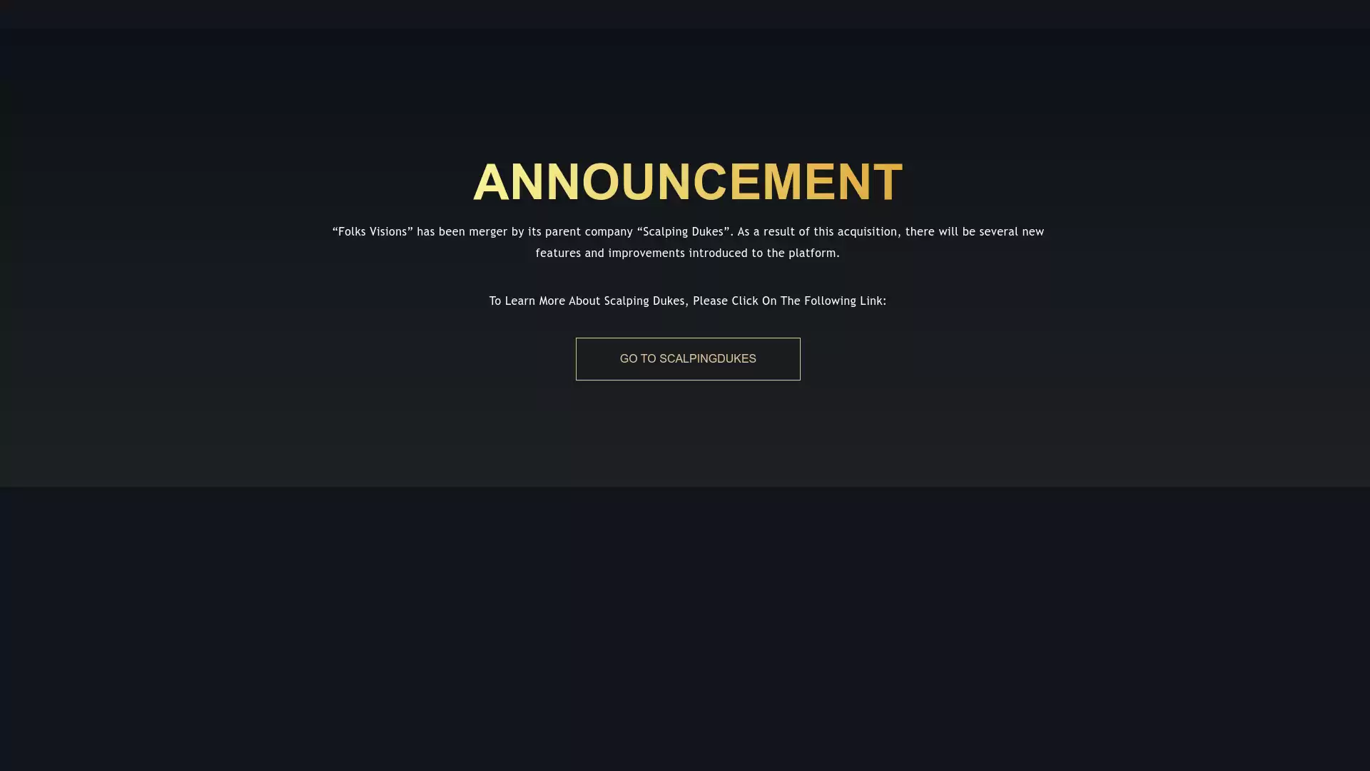 Folks Vision Website Screenshot