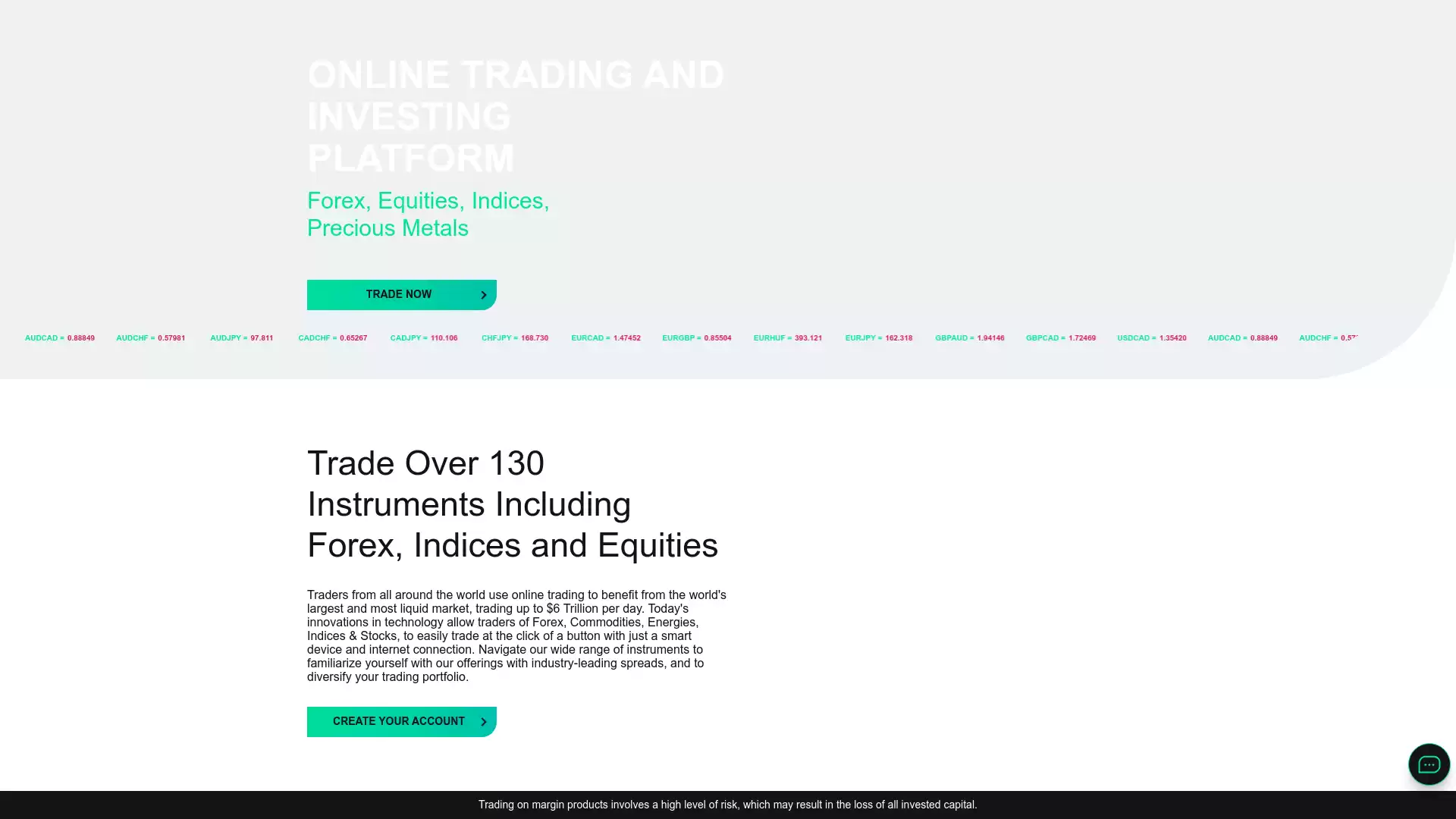 FXPRIMUS Website Screenshot