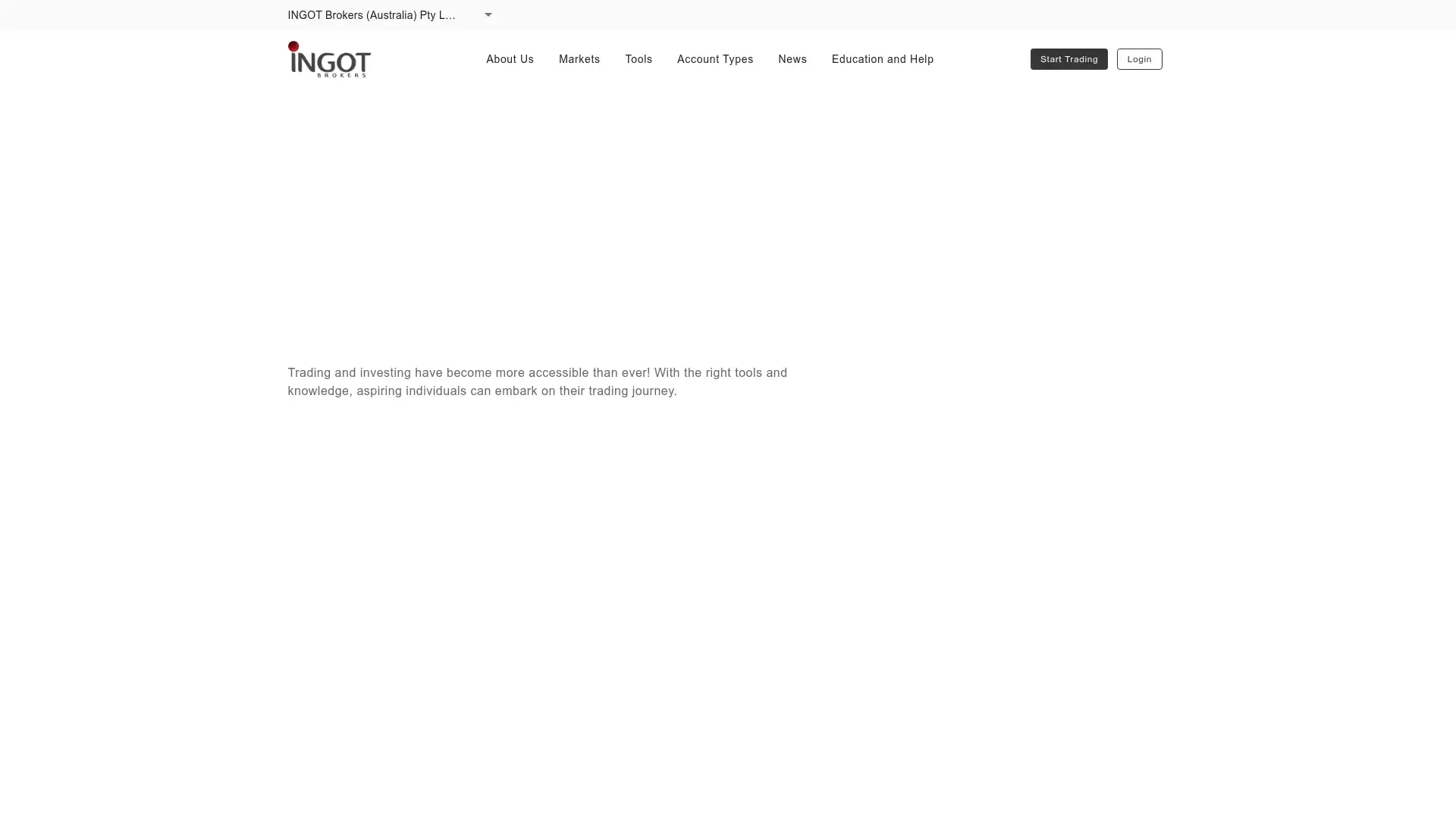 INGOT Brokers Website Screenshot