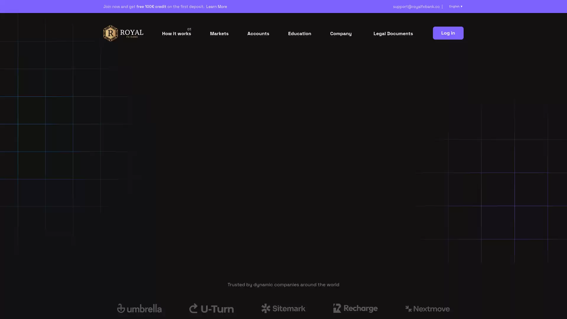 Royal Fx Bank Website Screenshot