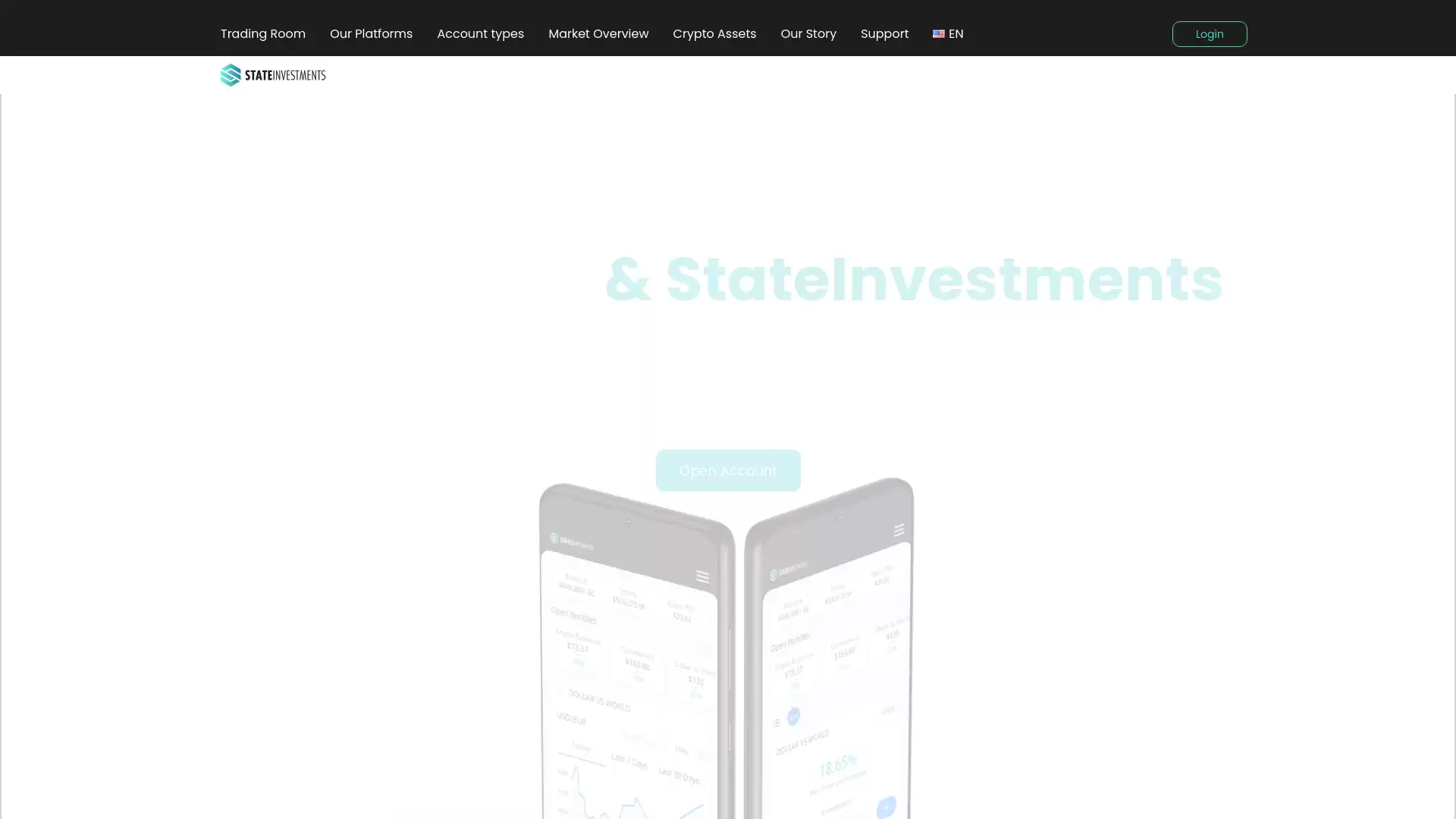 StateInvestments Website Screenshot