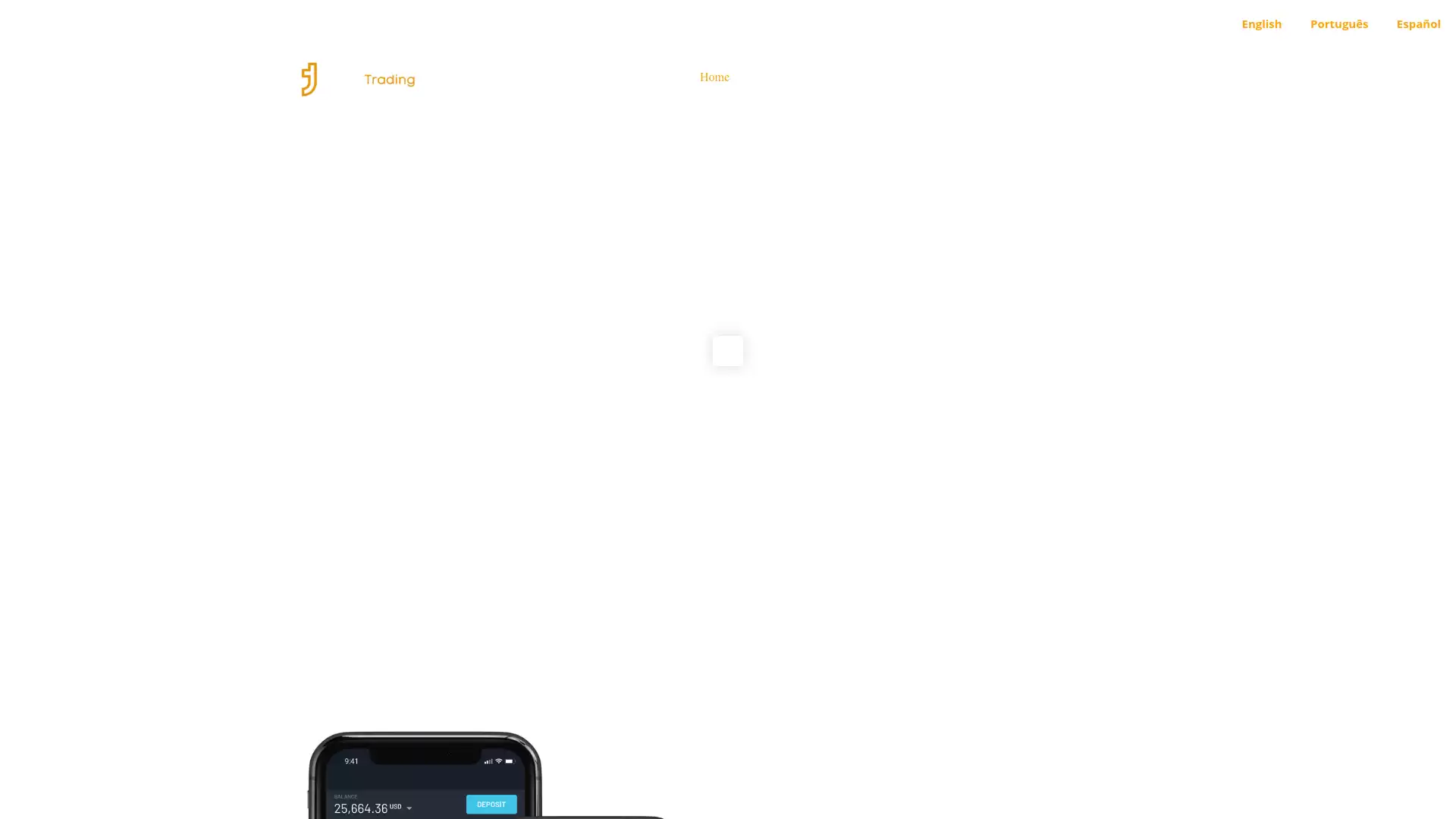 TangoTrading Website Screenshot