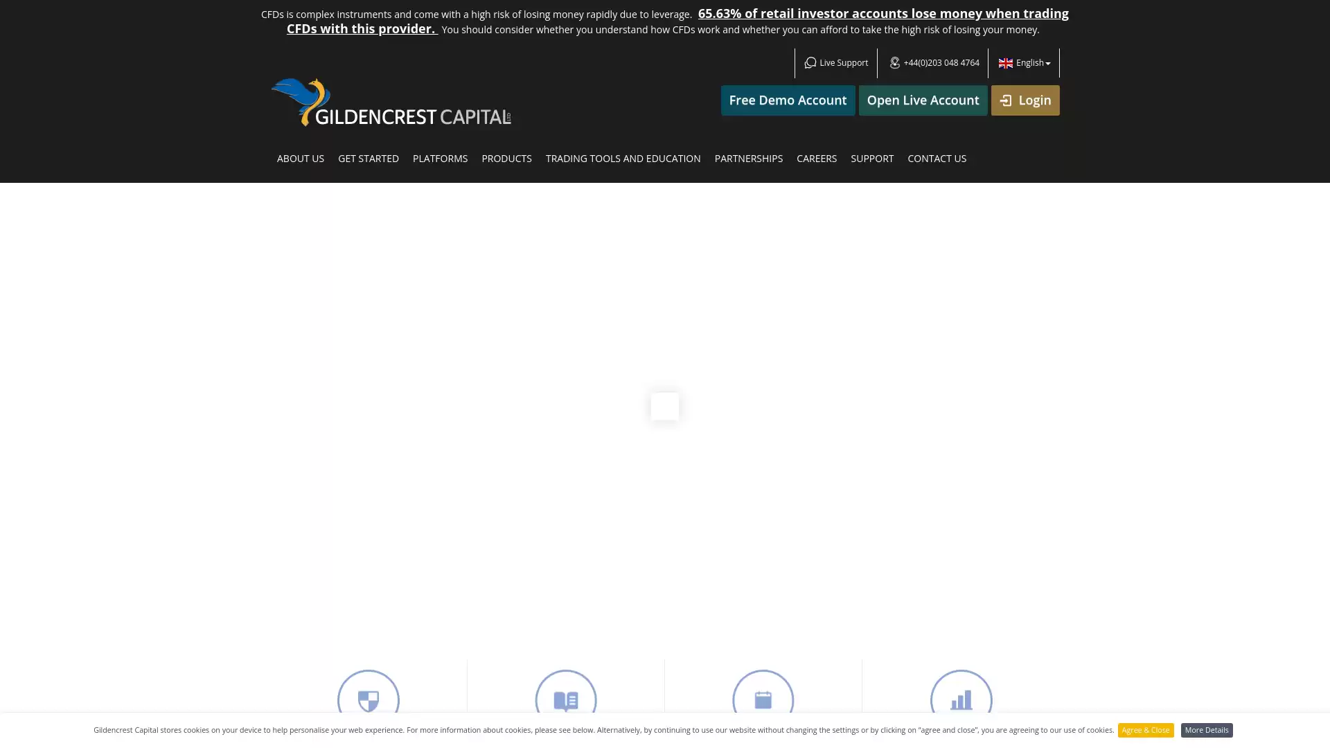 TeraFX Website Screenshot
