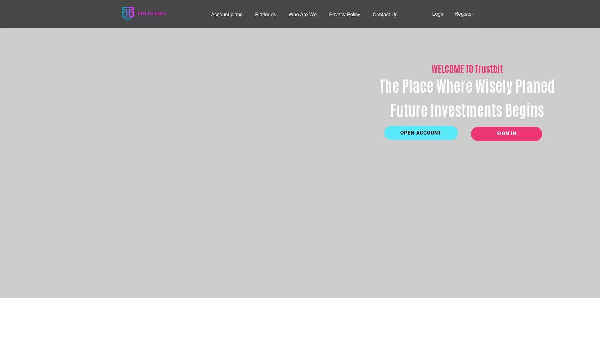 Trustbit Website Screenshot